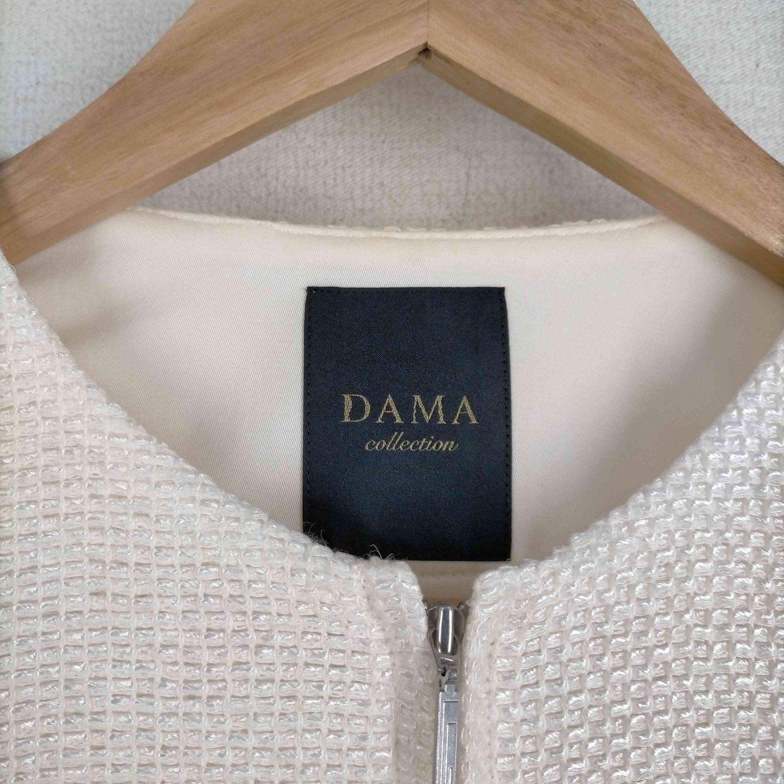 ダーマコレクション DAMA collection ノーカラージップアップ 