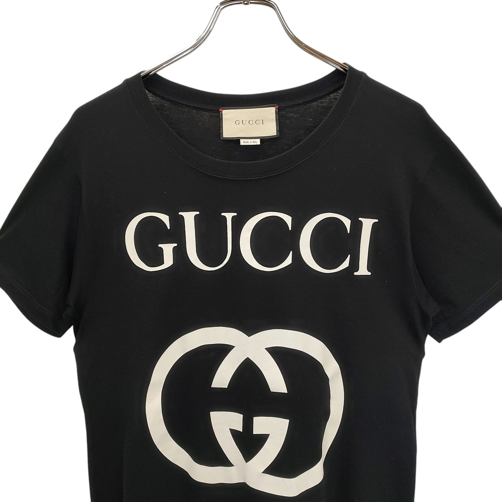 GUCCI グッチ 18AW インターロッキングG オーバーサイズ Tシャツ 