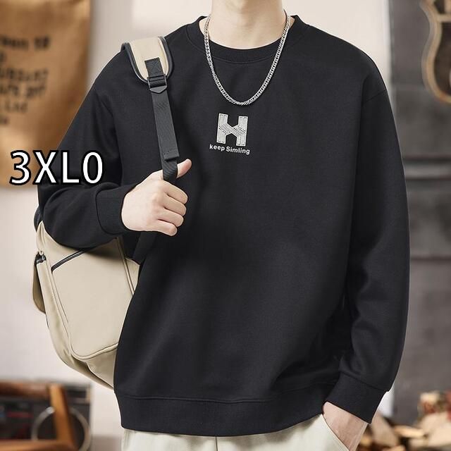 S 2.07]秋冬 コーデ メンズ 服 シンプル ファッション オシャレ 大人 かっこいい 大きいサイズ ストリート 紳士服 黒 セーター レトロ  ラウンドネック レイヤリング 韓国スタイル カジュアル ファッション メンズ 【公式通販】 秋冬 コーデ メンズ  服 シンプル ファッション オシャレ 大人 かっこいい 大きいサイズ ストリート 紳士服   レトロ ウォッシュ加工 ハイエンド PU エコ レザー ジャケット スタンドカラー エコ レザー ライダース スーツ