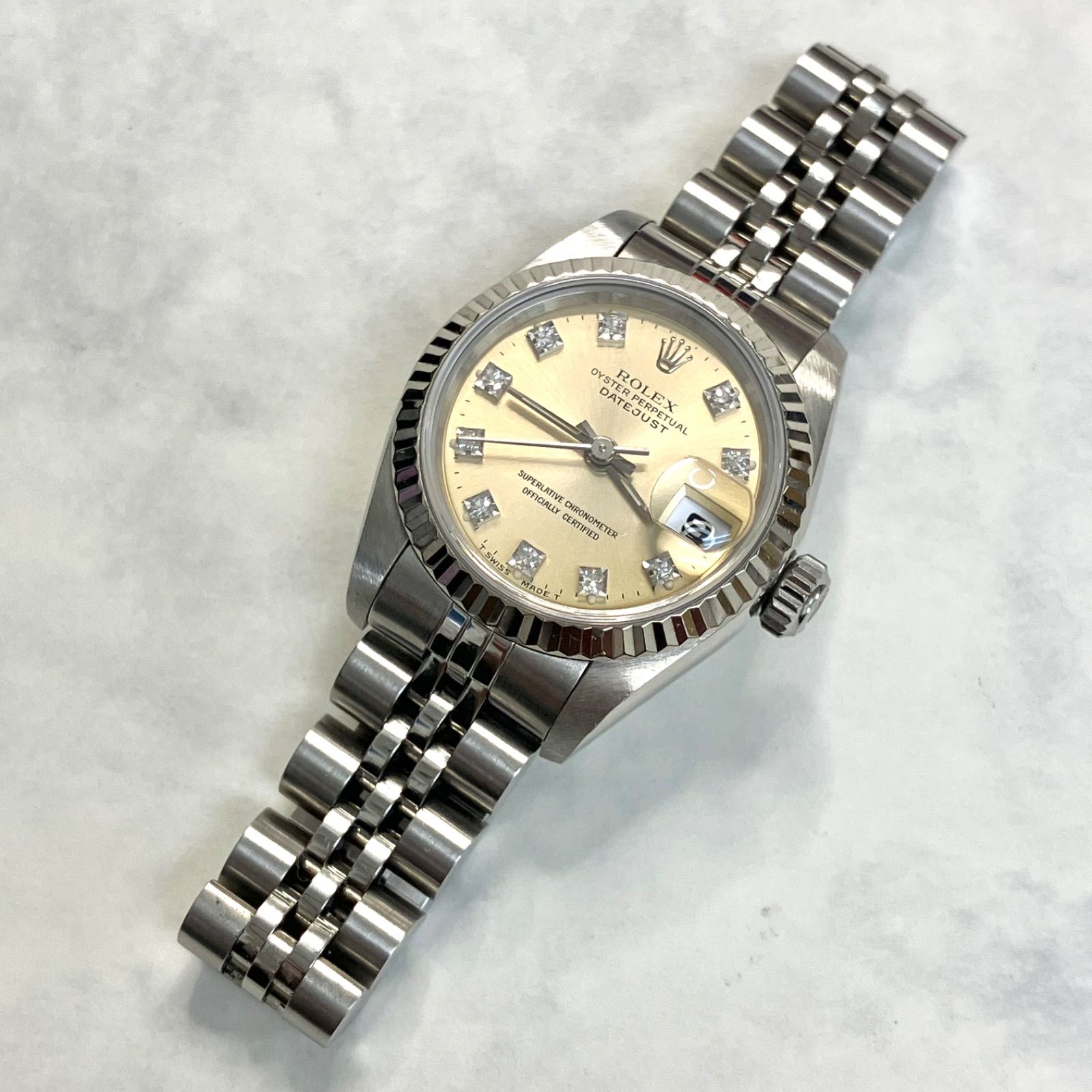 上美品⭐️ROLEX ロレックス】 デイトジャスト 69174G スクエア