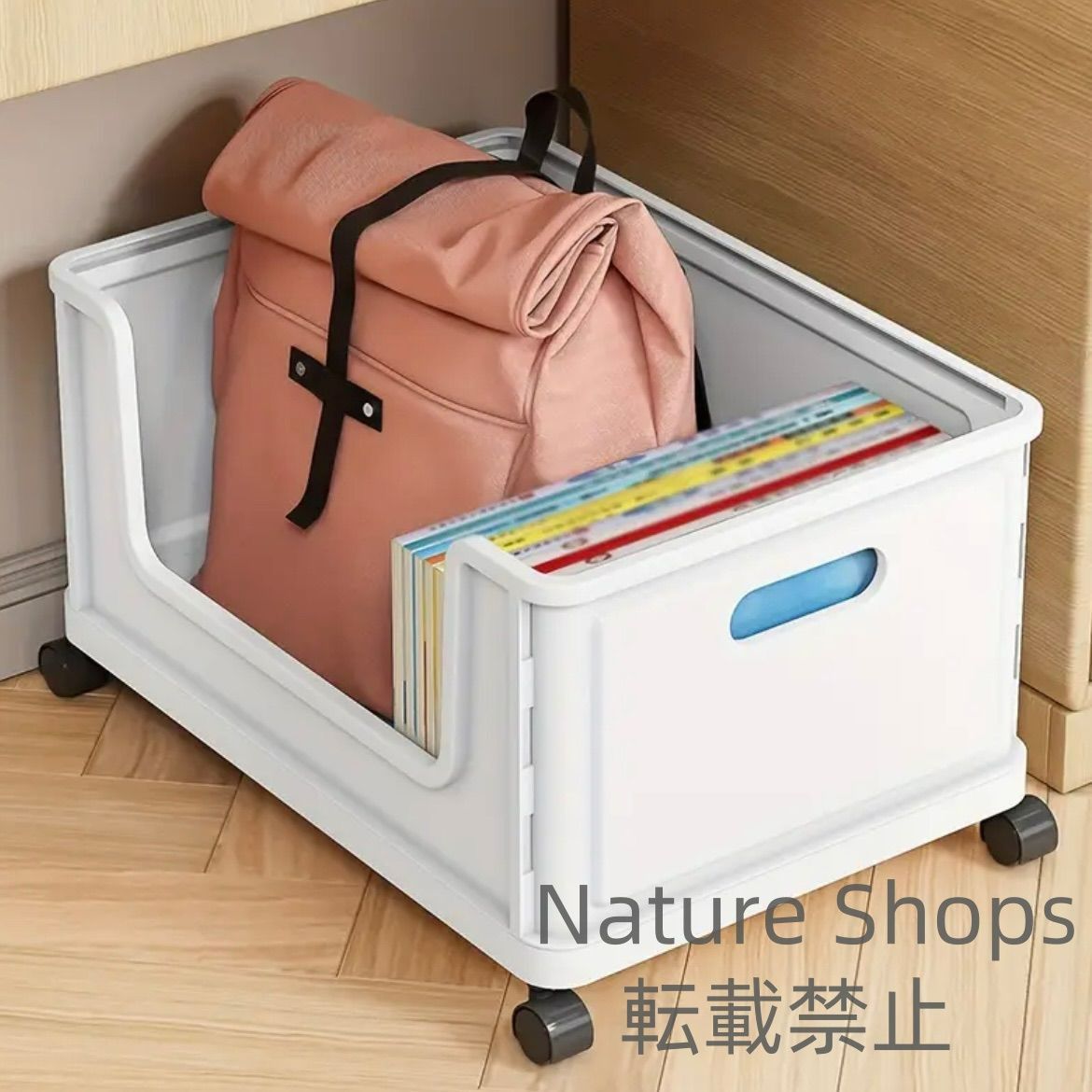 収納カート スタック式 可動棚 デスク下 収納ワゴン 多層 移動式 収納ラック 本 ファイル バッグ 整理 コンパクト シンプル 省スペース デスク 整理アクセサリー キャスター付き 書類小物仕分け収納 hycp23
