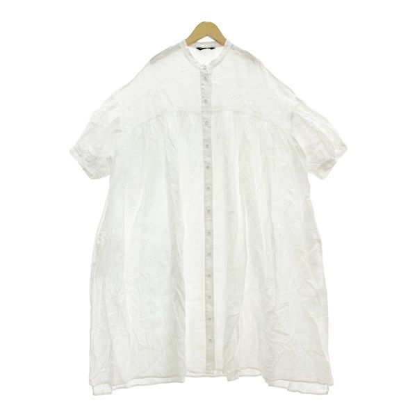 オオカミとフクロウ シャツワンピース portom1847 ブラウス ノーカラー