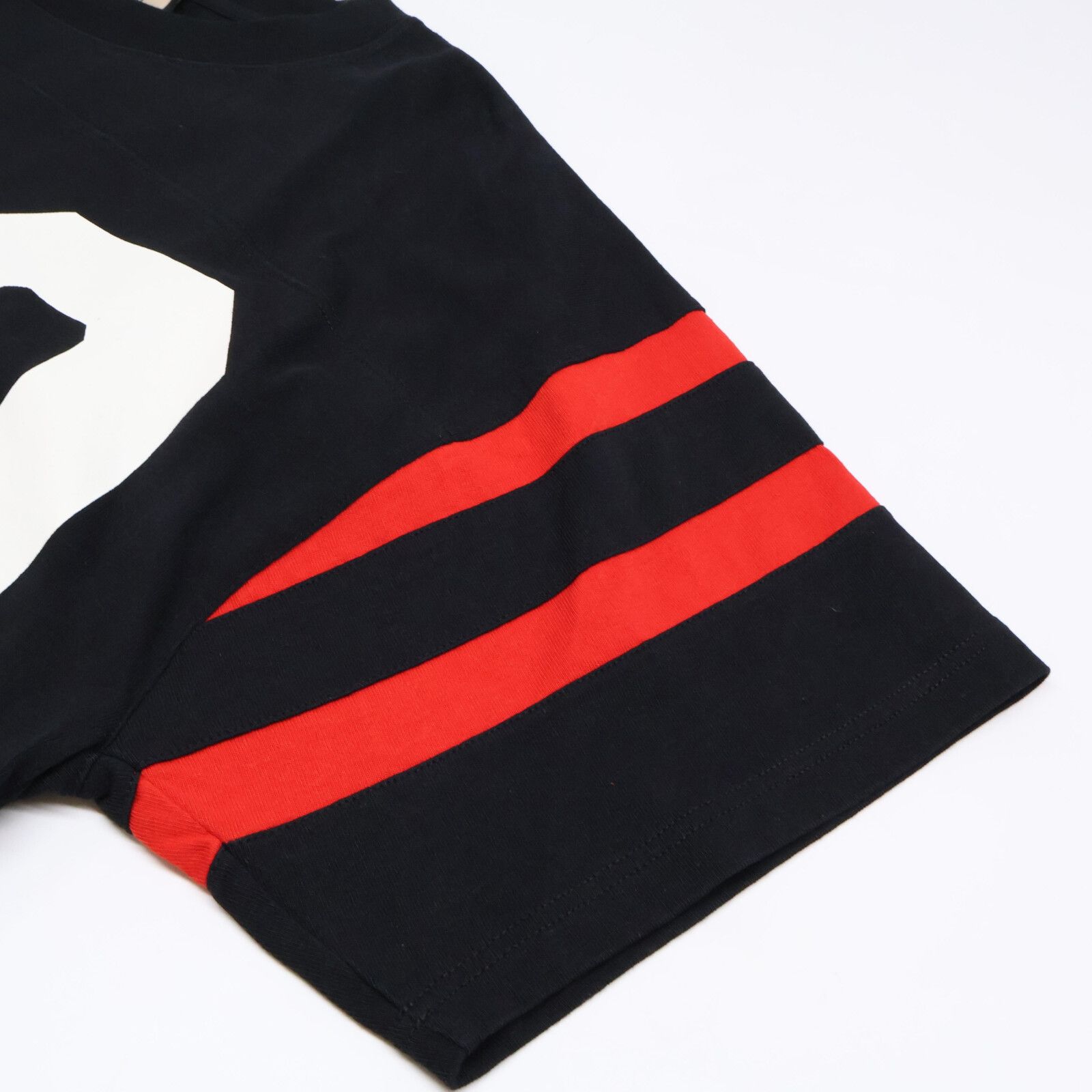 美品 GUCCI グッチ 100周年 ロゴ Tシャツ 660744 ユニセックス GUCCI グッチ 100周年 MUSIC IS MINE ロゴ Tシャツ 660744