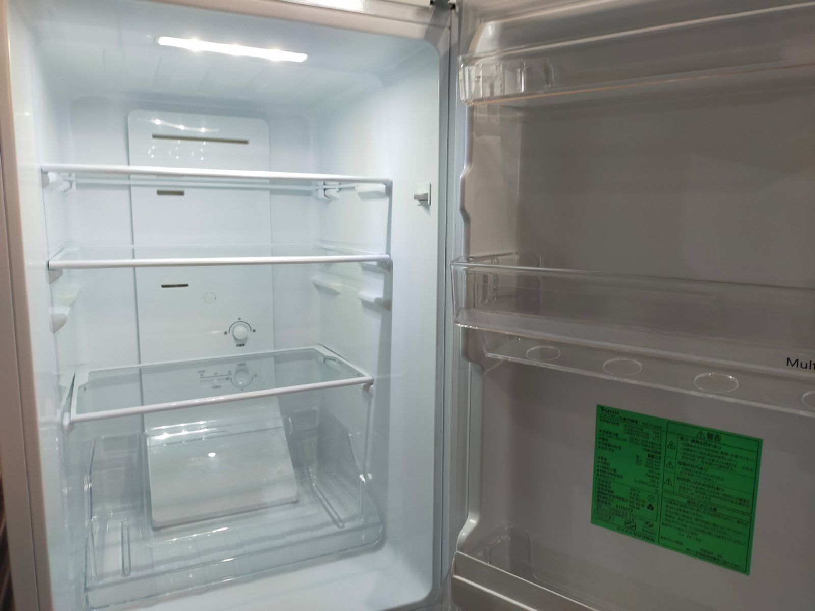 ヤマダYAMADAノンフロン冷凍冷蔵庫 YRZ-F15G1 2020年製 ⭐️ヤマダ