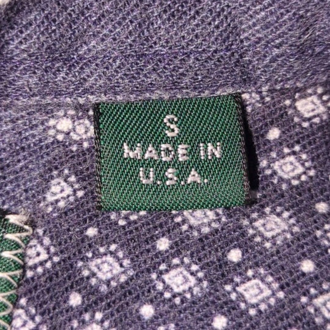 GITMAN BROS Vintage ネイビー USA製バンダナ BDシャツ