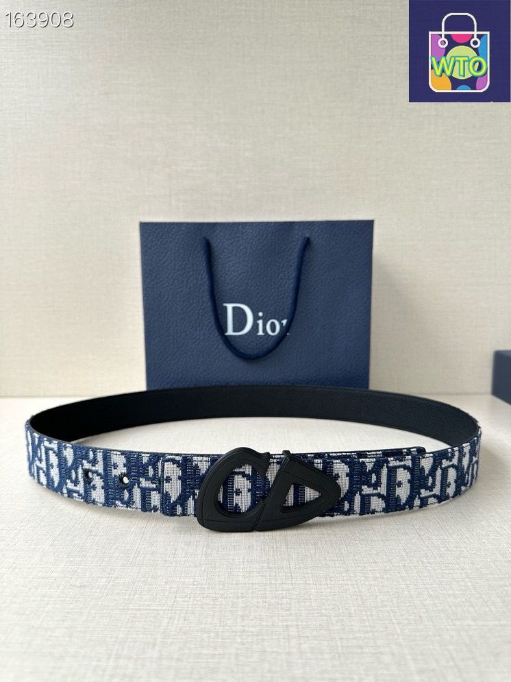 今日WTO】Dior CD30 マルチカラーベルトバックル-1-FWQ82 パールのCD