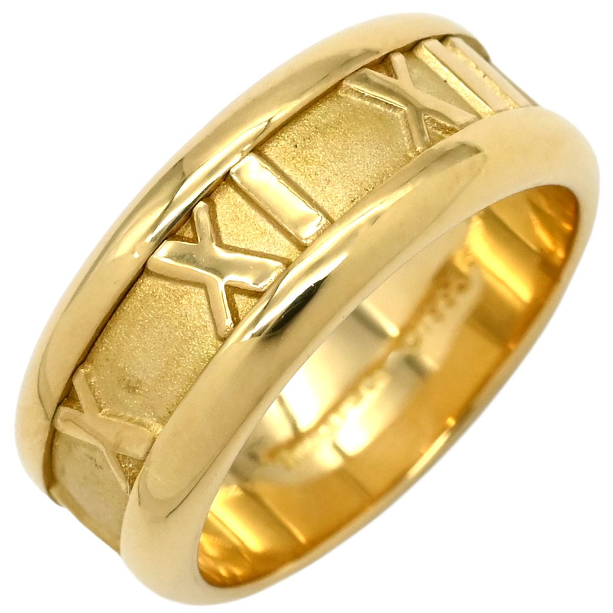 ティファニー Tiffany - Co リング 指輪 アトラス K18YG イエローゴールド T-Co. 750 YG イエローゴールド 18金 7.5号