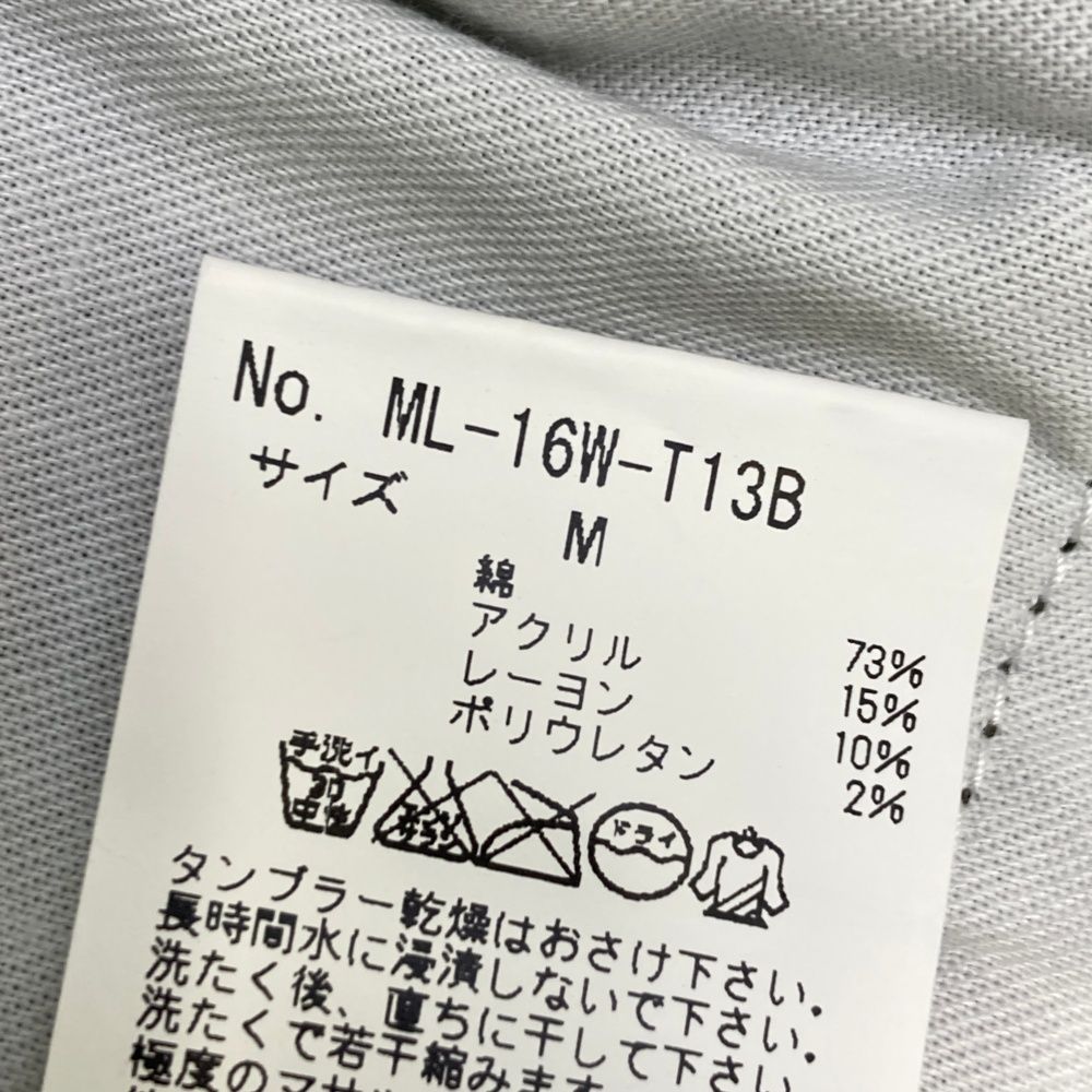 サイズ：M MARK&LONA マークアンドロナ ストレッチロングパンツ 星柄