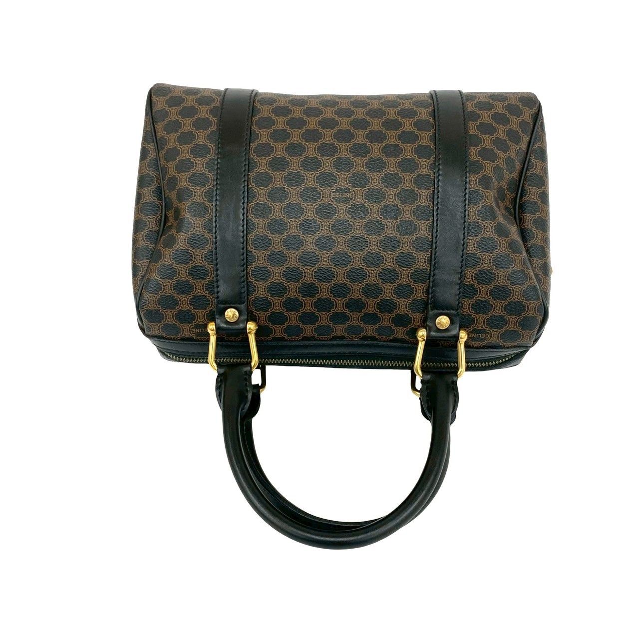 セリーヌ　ヴィンテージ　カバン美品、袋付き 大人気 希少】 CELINE セリーヌ 馬車柄 Cマカダム柄 ショルダー