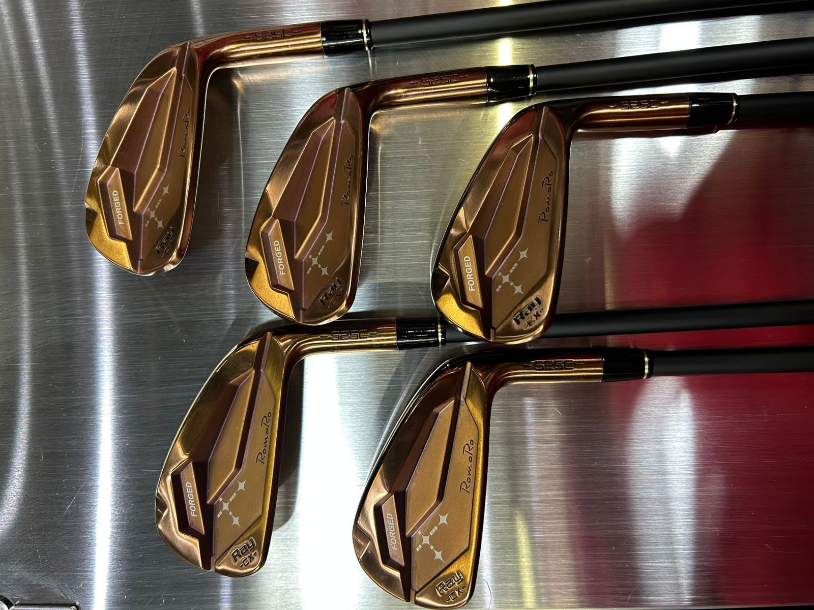 Romaro Ray CX S25C 銅IP 限定仕様 6番~Pw 5本セット TRAVIL