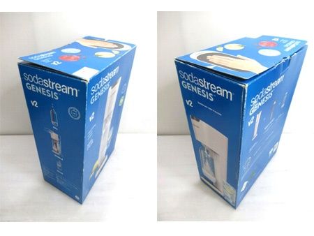 ソーダストリーム sodastream ジェネシス Genesis v2 スターターキット SSM1072 炭酸水メーカー ホワイト ♥ WWW_KANDAIZUMI_COM