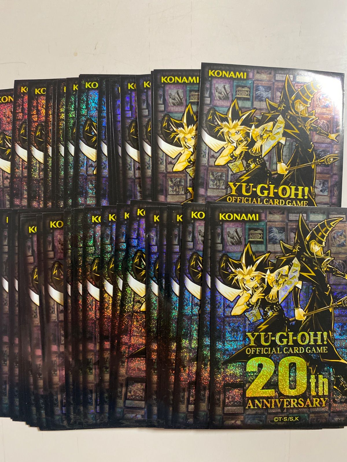 遊戯王中古スリーブ ※49枚※ 20th anniversary set スリーブ 20