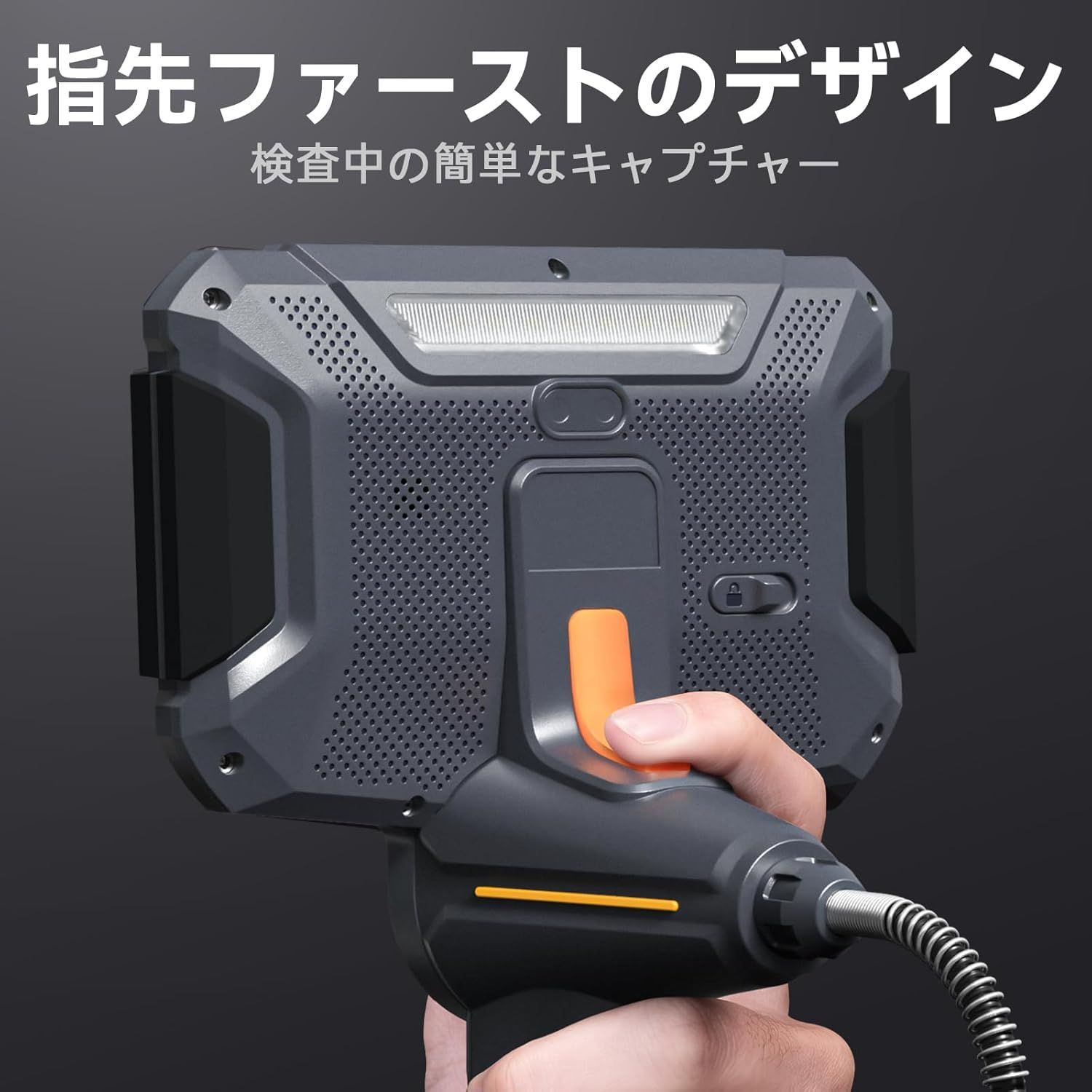 Teslong 360°回転式内視鏡カメラ 先端可動式ファイバースコープ 6 
