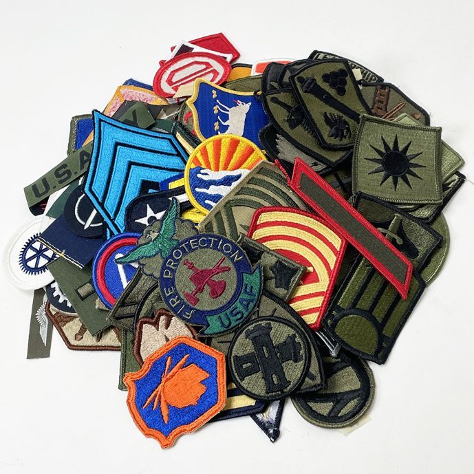 超特価100枚セット】ミリタリー ミックスワッペン 新品 100SET- 超特価