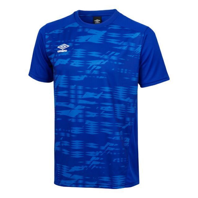 umbro アンブロ ジュニア ゲームシャツ グラフィック ブルー 130 UAS6310J BLU | スポーツ スポーツ用品 運動 服 衣類 ウエア トップス シャツ 半袖 吸汗速乾機能 ストレッチ 機能性 ブランド 快適 素材 人気 おすすめ サッカー 