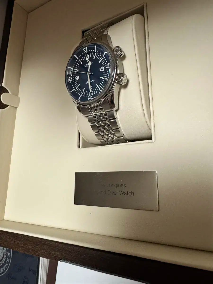 LONGINES ロンジン レジェンドダイバー39 デニム盤 フルセット