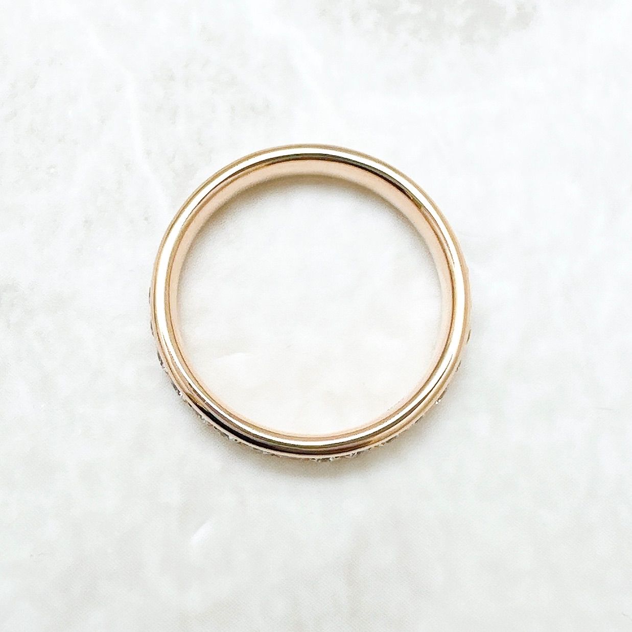 美品🌟DAMIANI フル エタニティ ダイヤモンド ピンクゴールド