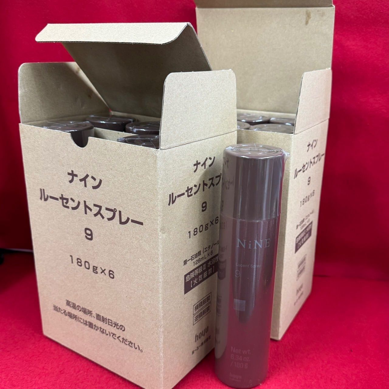 ナイン ルーセントスプレー 9 180g×6