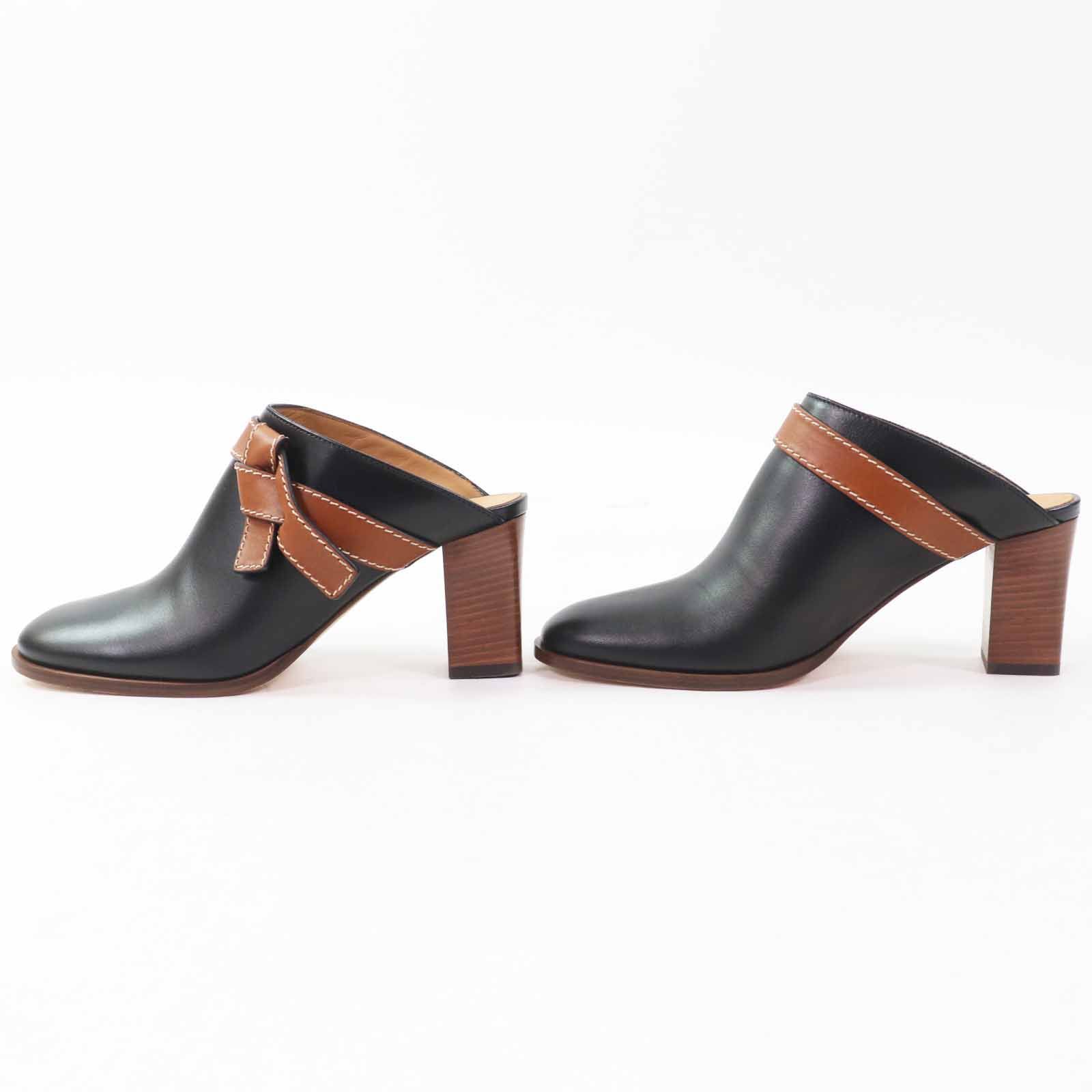 未使用品◎LOEWE ロエベ GATE MULE 70 ゲート ミュール レザー