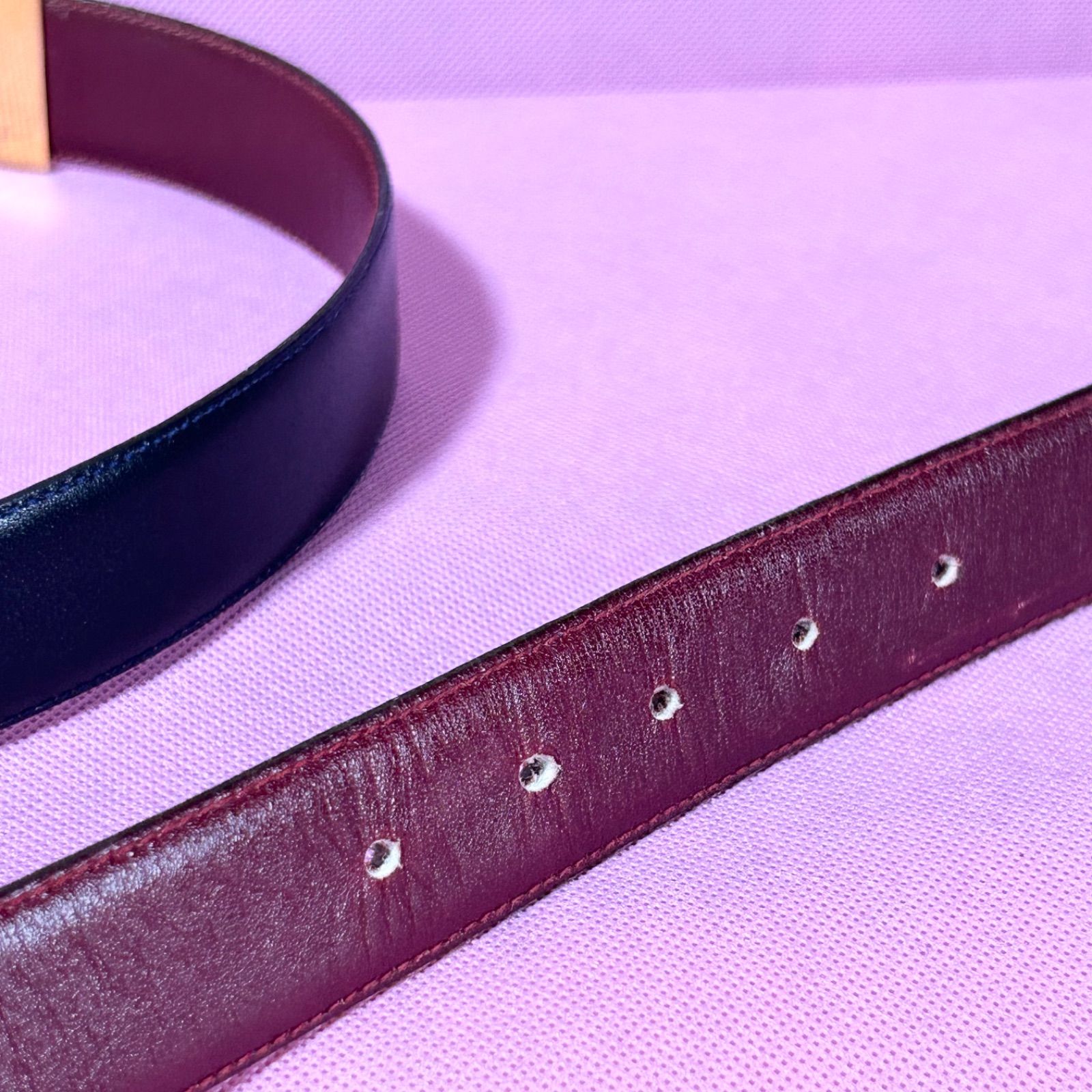 リバーシブル ベルト