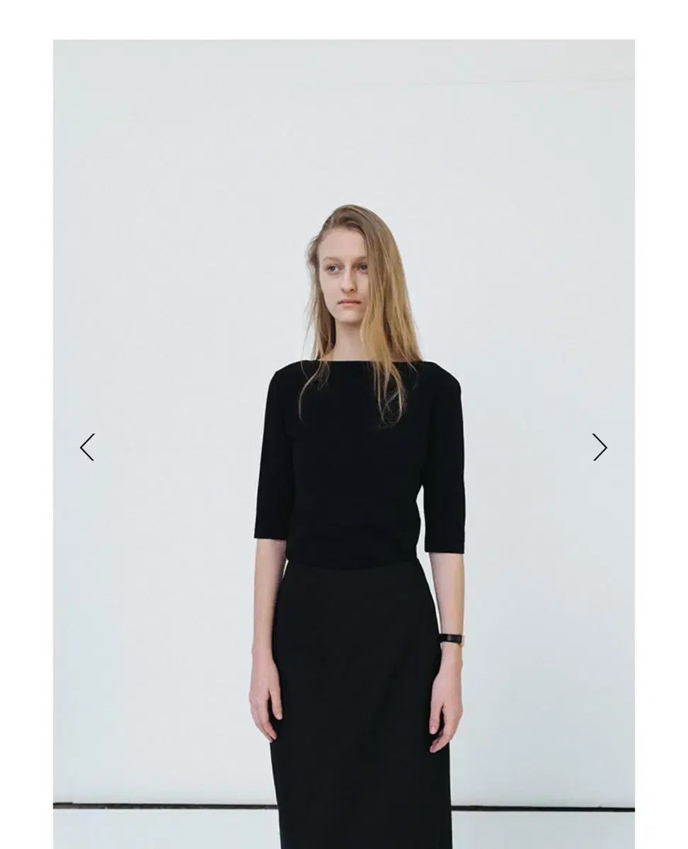 le17septembre scoop neck jersey top