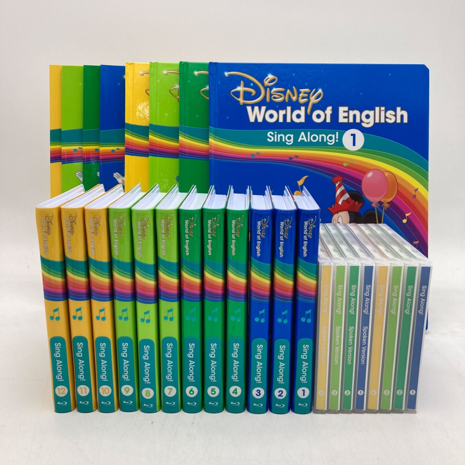 シングアロングセット　DVD 絵本＆CD　字幕ありディズニー英語システム　DWE dwe60 ディズニー英語システム DVD シングアロング！ vol.11