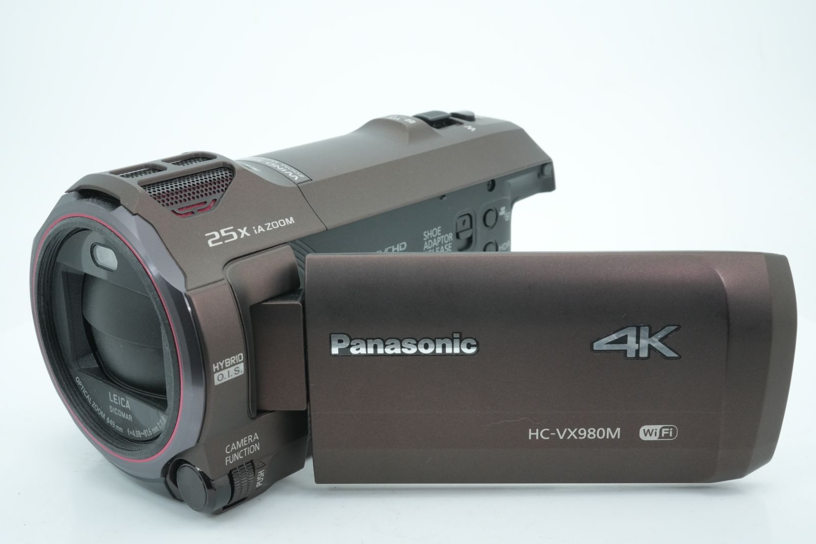 パナソニック デジタル4Kビデオカメラ VX980M 64GB あとから補正 ホワイト HC-VX980M-W Panasonic デジタルビデオカメラ 概要 デジタル4Kビデオカメラ HC