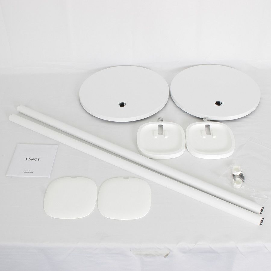 美品】Sonos スピーカースタンド ペア ホワイト SS1FSJP1 One/One SL 
