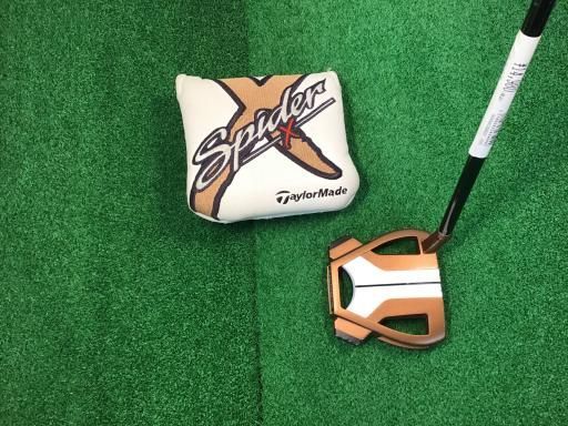 テーラーメイド スパイダー X カッパーホワイト スモールスラント