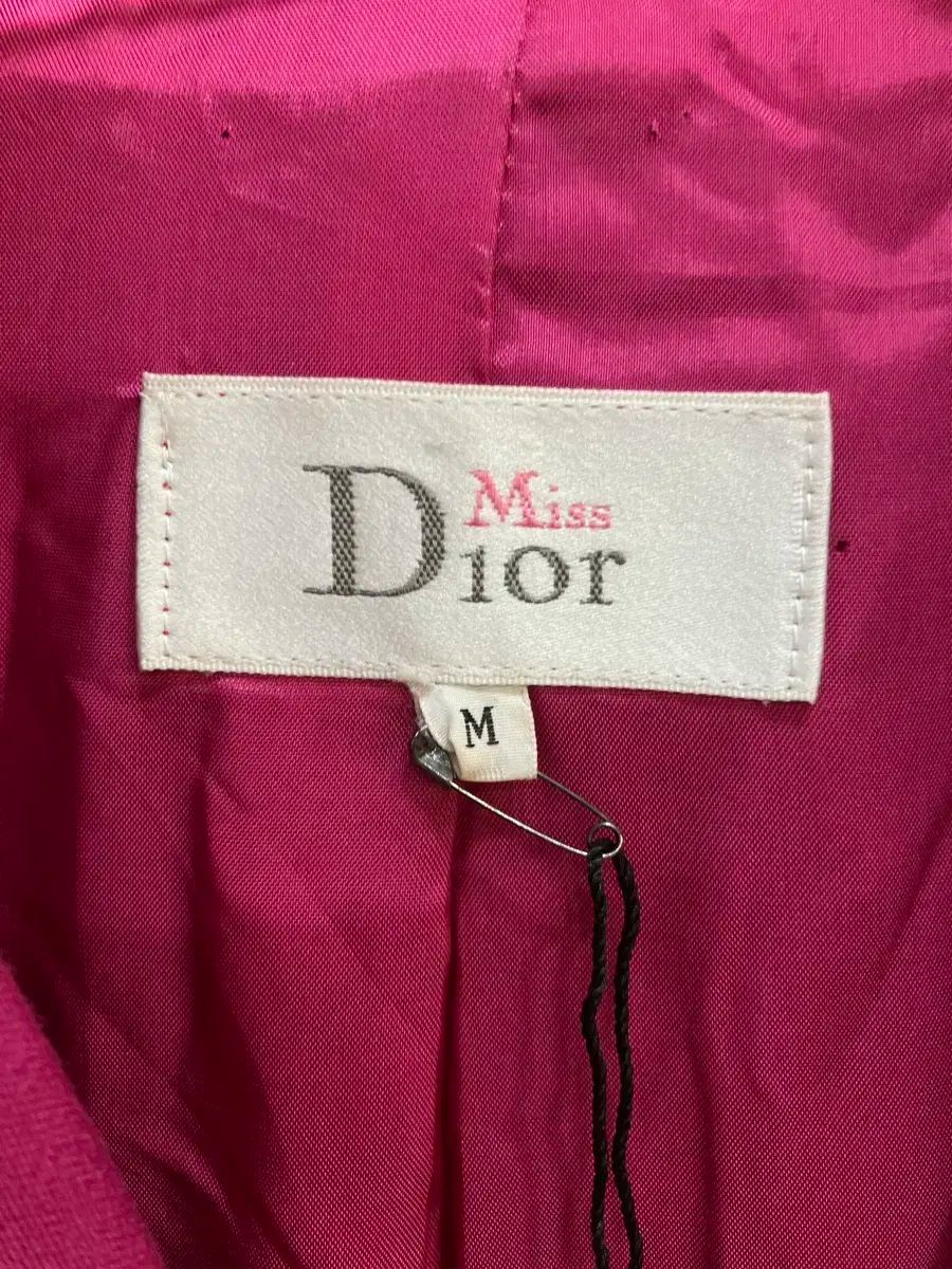 ミスディオール ピンク クロップド ブレーザー M