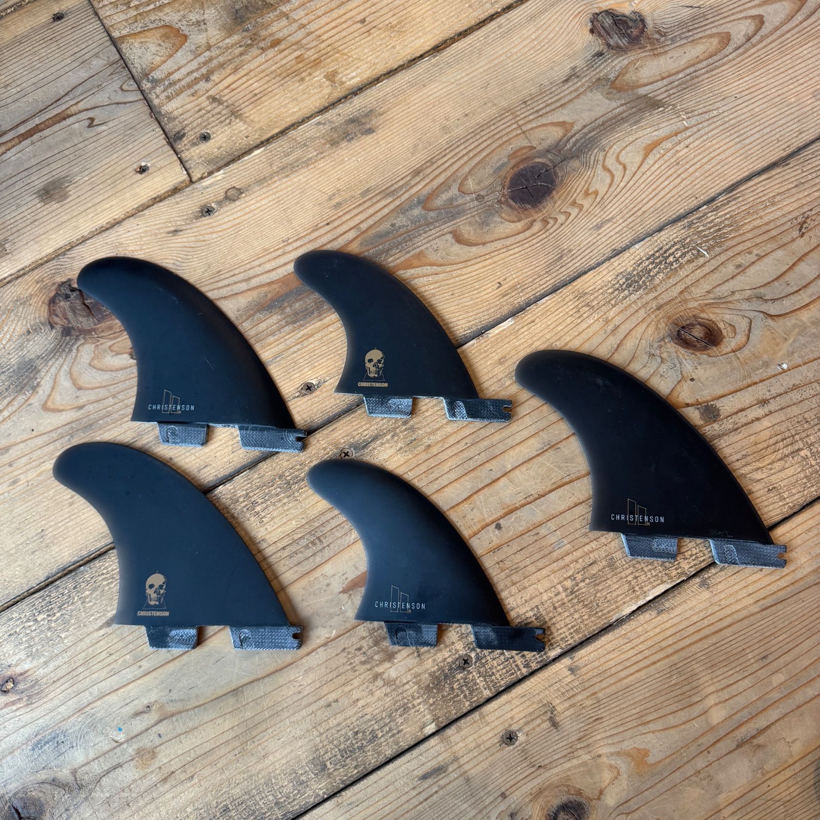 FCS2クリステンソン トライ クワッド フィンセット 5枚セット 25