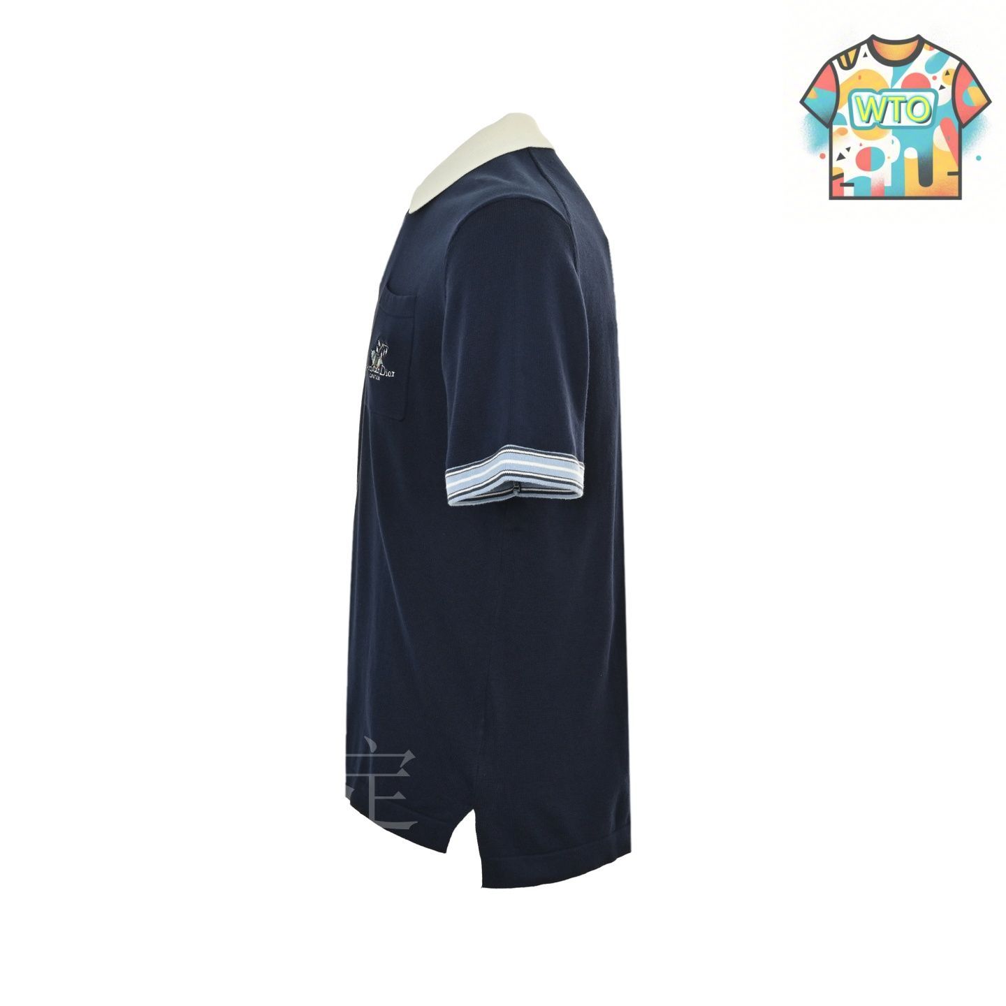 今日特価】Dior 25ss スズラン刺繍ニットポロ T シャツ - メルカリ