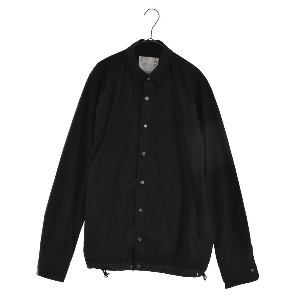 Sacai サカイ 20SS DRAWSTRING COTTON POPLIN SHIRT SCM-012 ドロー