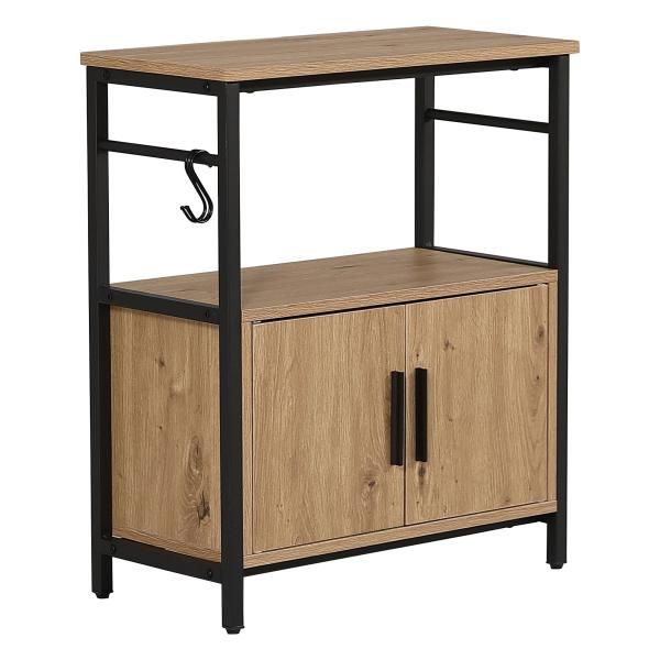 アジャスター付 収納棚