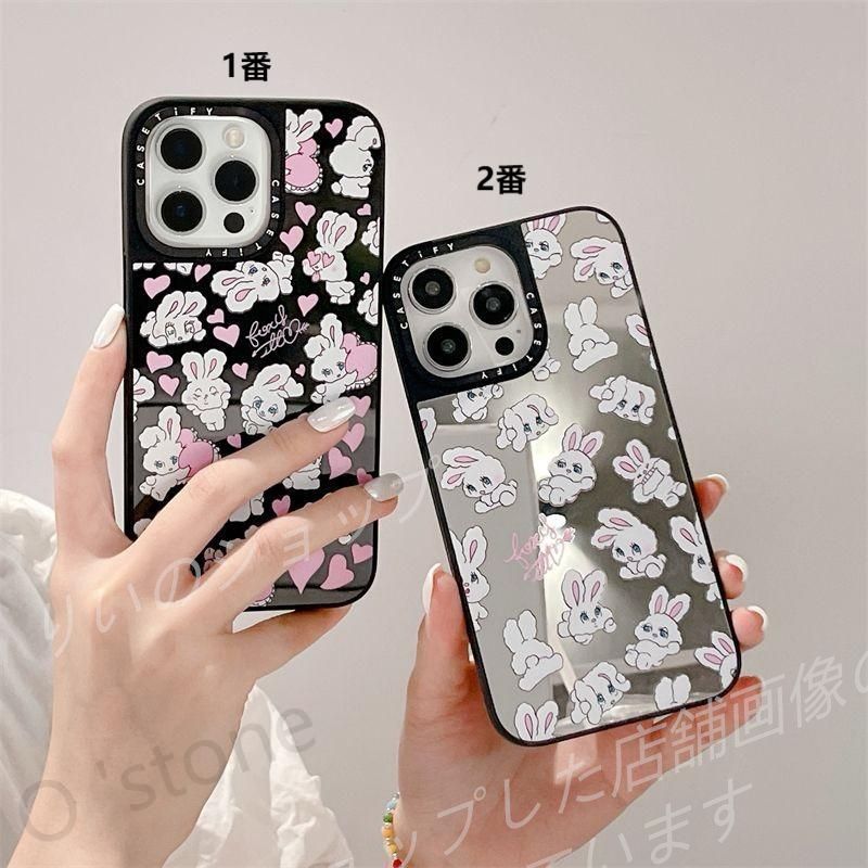 新品 可愛い foxy illustrations ケースティファイ iPhone用