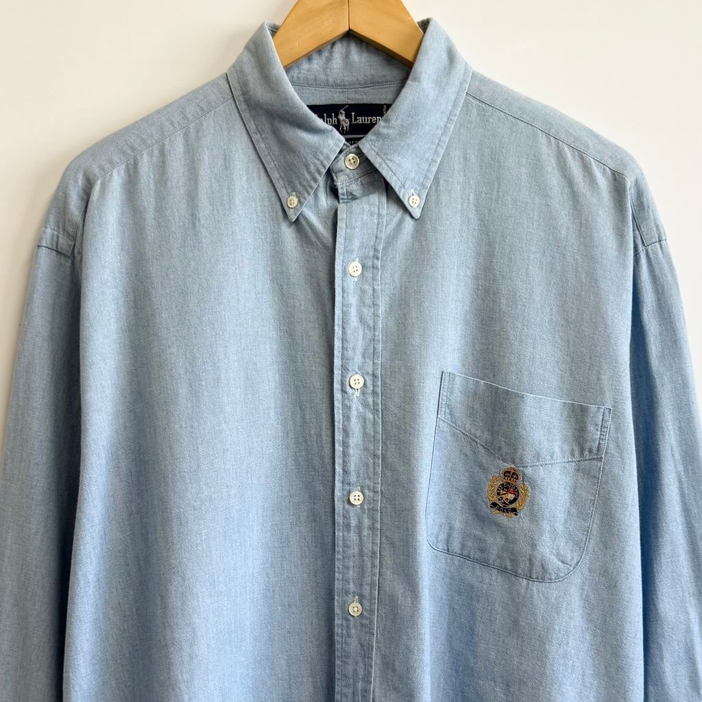 Ralph Lauren ラルフローレン シャンブレーシャツ ボタンダウン