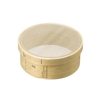 裏漉 木枠 ステン張絹漉 60メッシュ 9寸 27cm