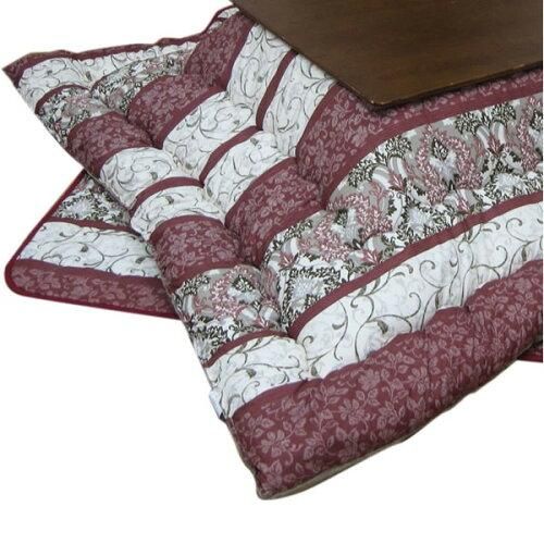 こたつ布団 厚手 厚掛け布団 正方形 205×205cm クオーレ エレガンス調