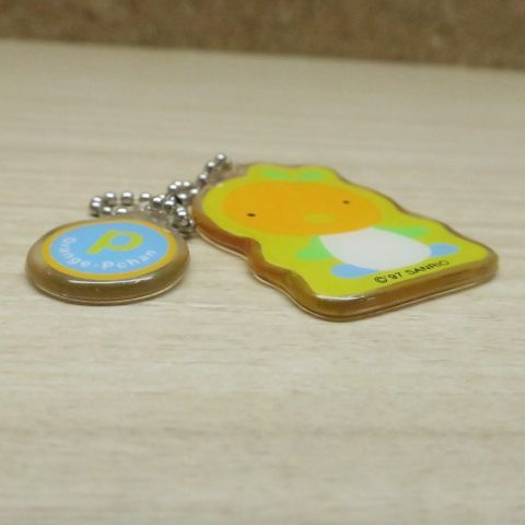 希少・激レア品＞サンリオ オレンジPちゃん クリアキーホルダー