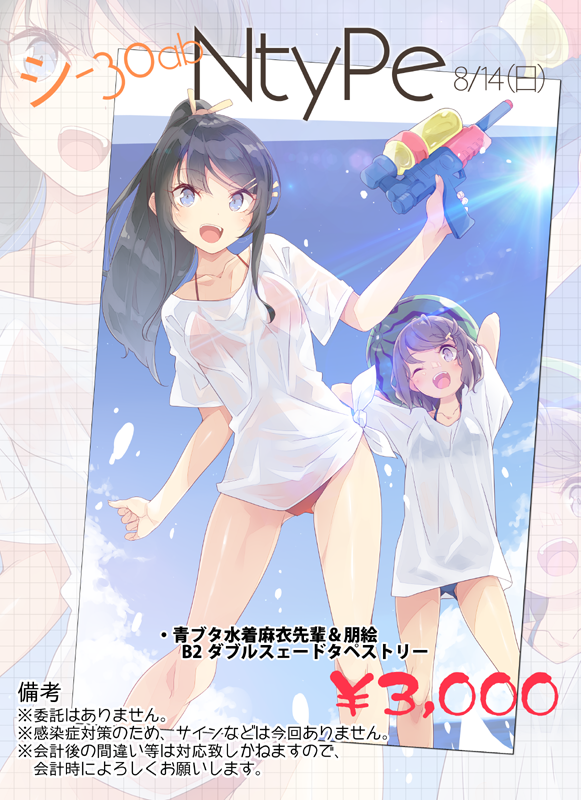 C95 コミケ NtyPe 溝口ケージ 新刊フルセット 青ブタ-