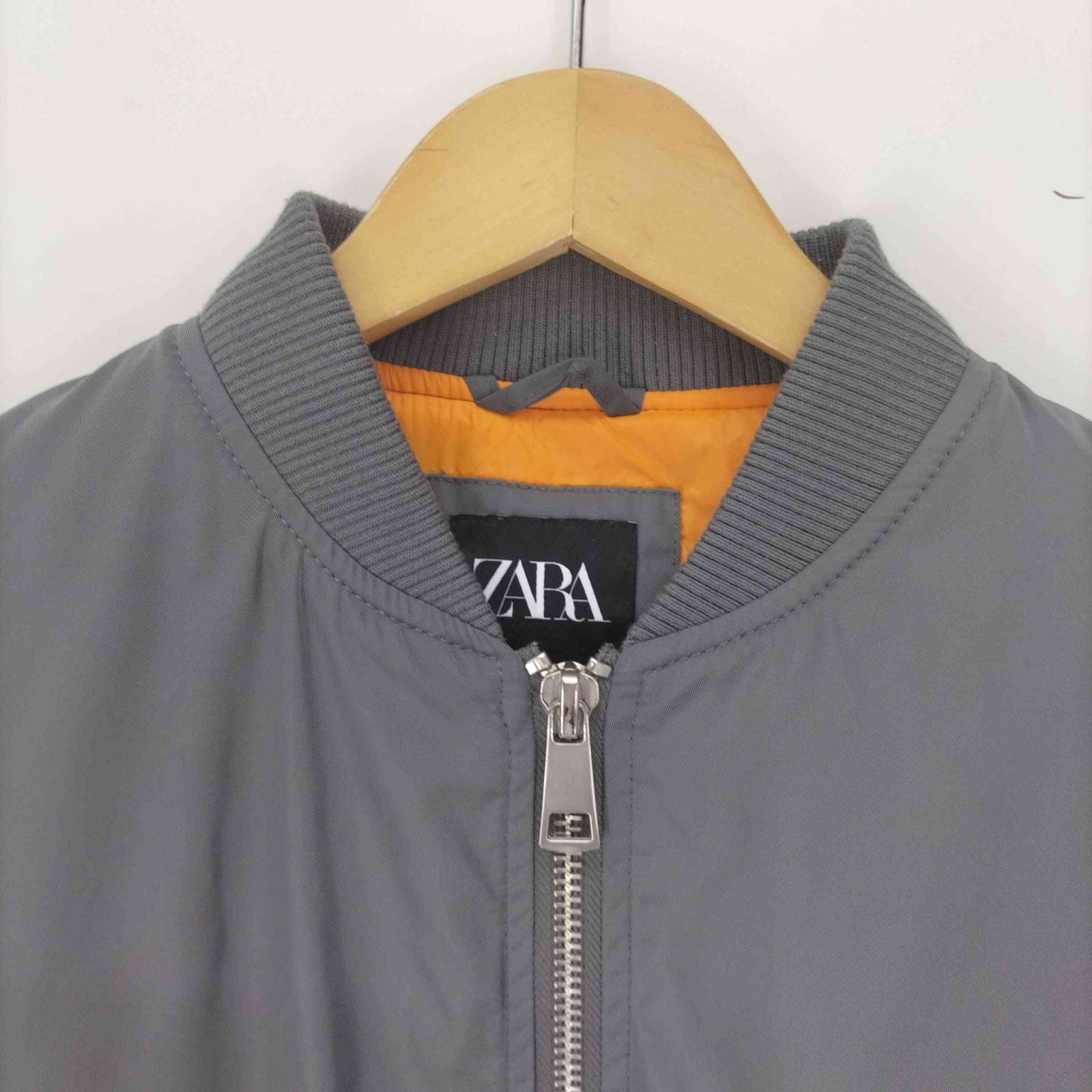 未使用 ZARA ザラ 薄手 MA-1 ライト フライト ジャケット - メルカリ