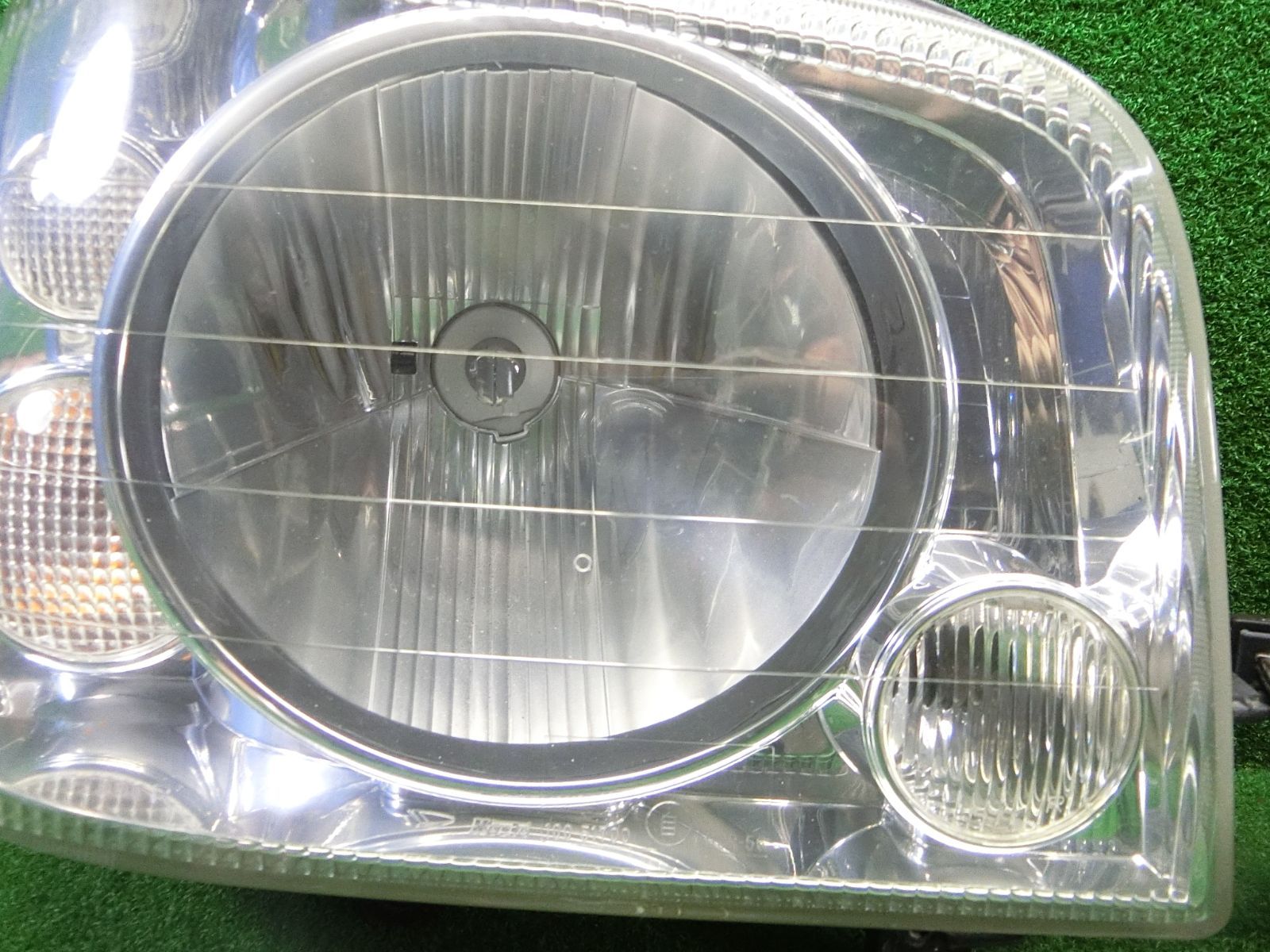 11500 コーティング済 ダイハツ ハイゼットカーゴ S200V ヘッドライト 左右セット KOITO 100-51700 研磨済 破損なし