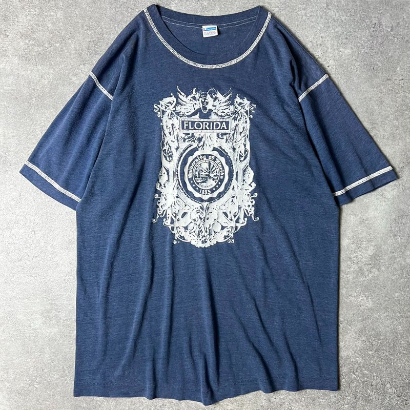 70年代チャンピオンヴィンテージTシャツ BERRY COLLEGE カレッジT cc521fe6be72136473551de5d1ca82