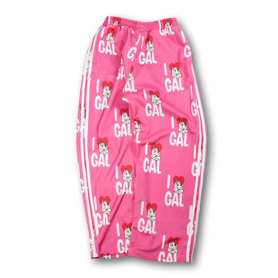 GALFY I LOVE GALジャージパンツ GALFY キャンディー ガルフィーCandy Galfy I LOVE GAL ジャージ