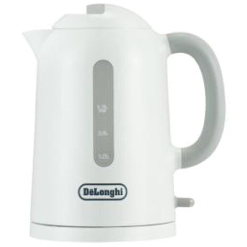 DeLonghi True 電気ケトル 0.75L ホワイト JKP240J 0