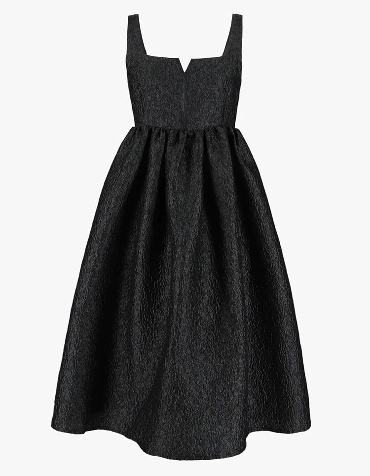 BIBIY LACEY DRESSレイシーノースリーブロングワンピース