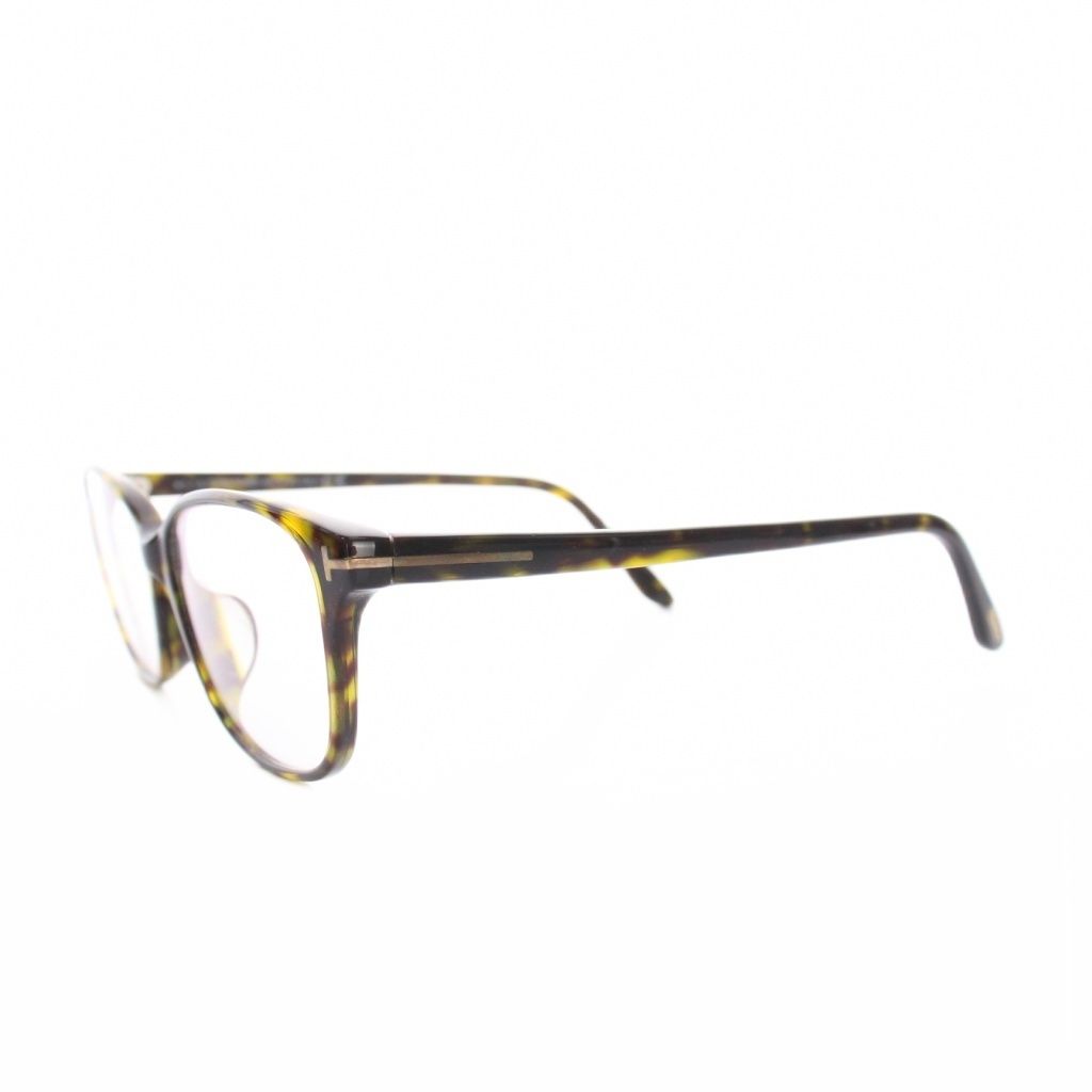 トムフォード TOM FORD 眼鏡 伊達メガネ 56□15 145 茶 カーキ TF4293 YM