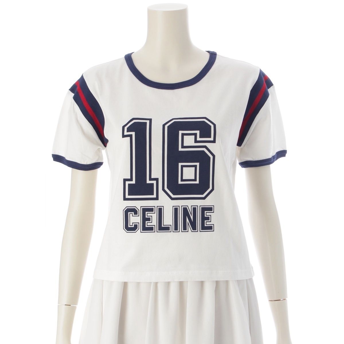 ホワイト クロップドTシャツ 16Y ホワイト クロップドTシャツ 16Y
