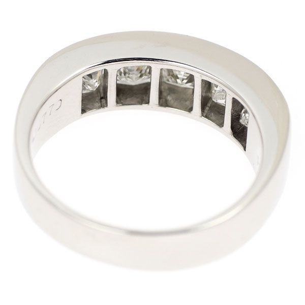 Pt900 プリンセスカット ダイヤモンド リング 2.00ct