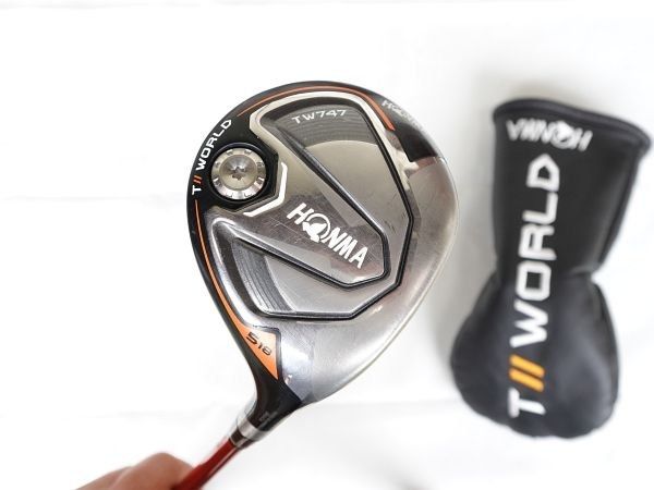 ホンマ TW747 FW フェアウェイウッド VIZARD FD6 5w 18度 S